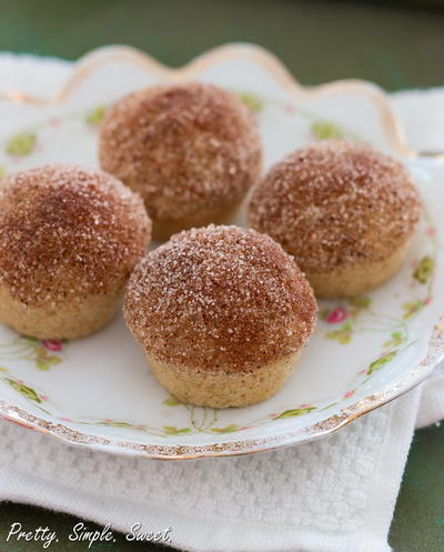 Cinnamon Buttermilk Donut Muffins