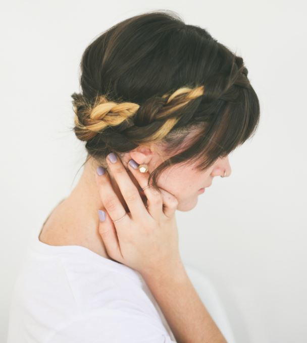Crown Braid Tutorial Diyideacenter Crown Braid Tutorial Diyideacenter