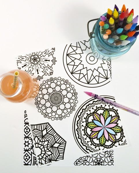 Mystifying Mandala Coloring Pages