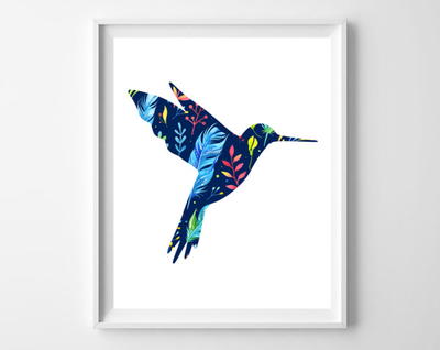 Hummingbird Printable Art