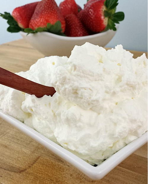 easy homemade whipped cream recipe