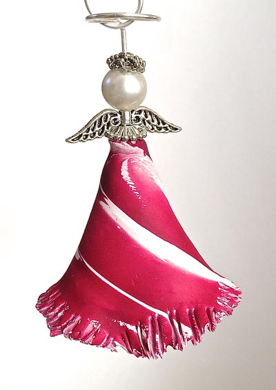 Colorful Christmas Angel Ornament