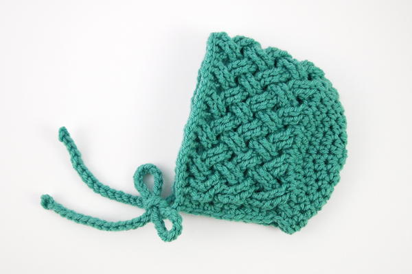 Celtic Dream Crochet Baby Bonnet