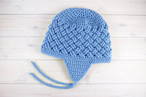 toddler crochet hat pattern with ear flaps