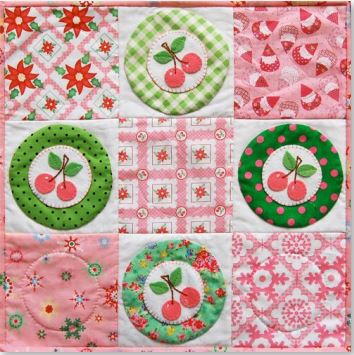 Wish You a Cherry Christmas Pattern