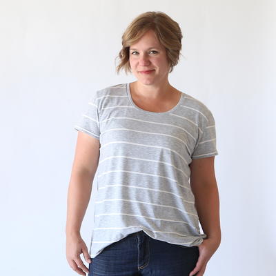 Relaxed Fit T Shirt Pattern