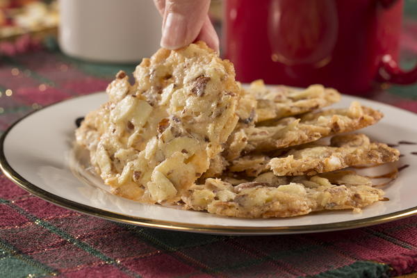 Almond Lace Cookies