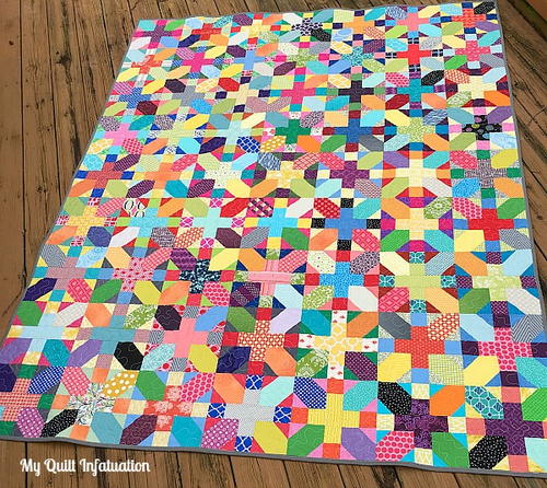 Scrappy X Plus Quilt Tutorial