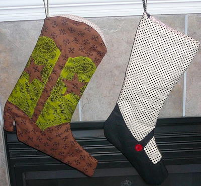 Cowboy Boot Stocking