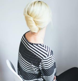 French Roll Hairstyle Diyideacenter Com