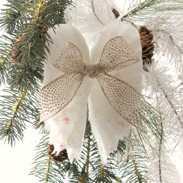 Beautiful Sparkling DIY Angel Wings Ornament