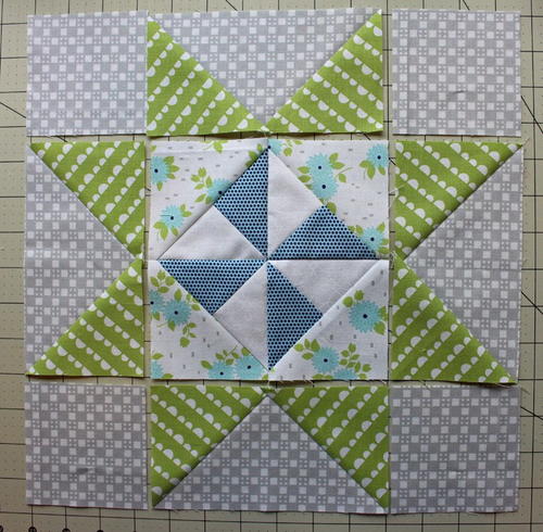 Danish Pinwheel Star Block Tutorial