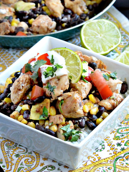 Chipotle Lime Chicken Stir Fry 