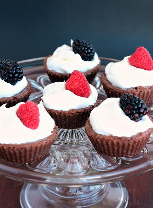 Light Chocolate Mini Cheesecake Recipe