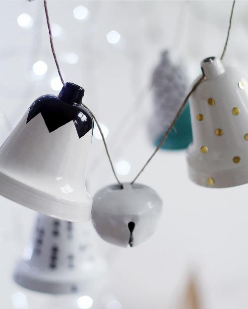 Decorative Bells Christmas Craft Idea