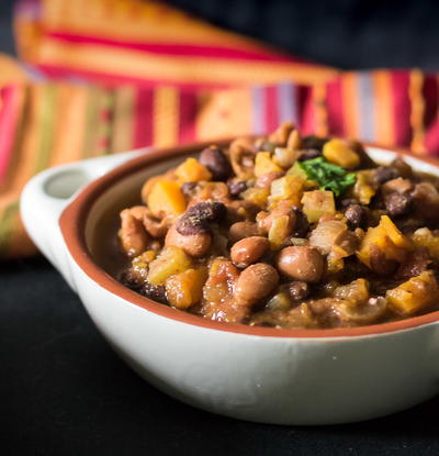 Butternut Squash and Black Bean Chili