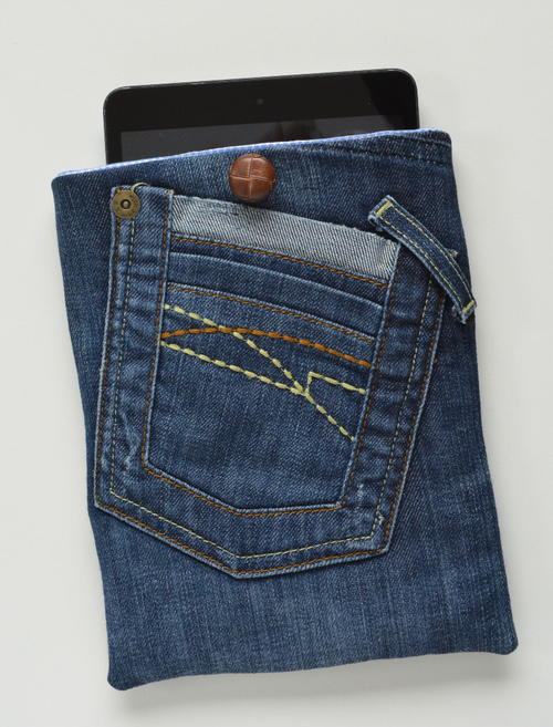 Denim Tablet Case Tutorial