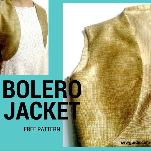 Free Bolero Sewing Pattern