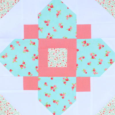 Quatrefoil Quilt Block Pattern