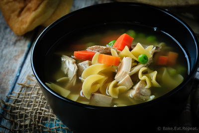 30 Minute Chicken Noodle Soup