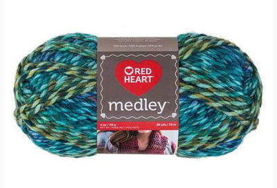 Red Heart Medley Yarn Review