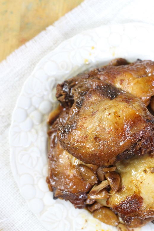 Honey Garlic Chicken | AllFreeSlowCookerRecipes.com