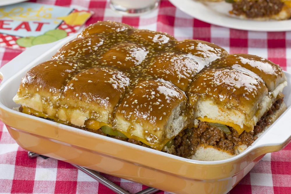 OvenBaked Cheeseburger Sliders OvenBaked Cheeseburger Sliders