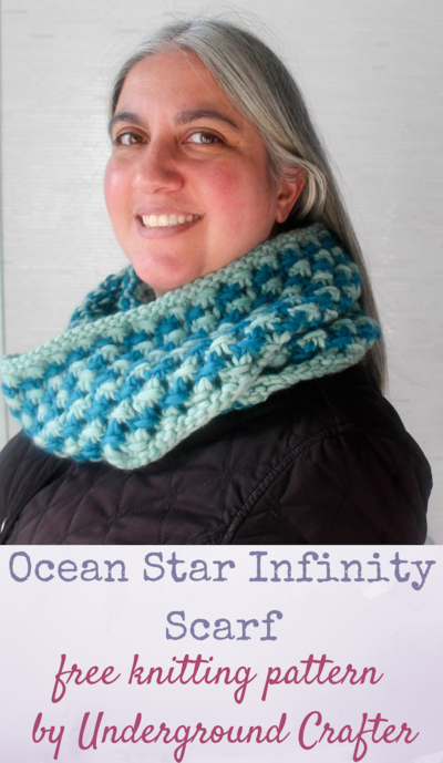 Ocean Star Infinity Scarf