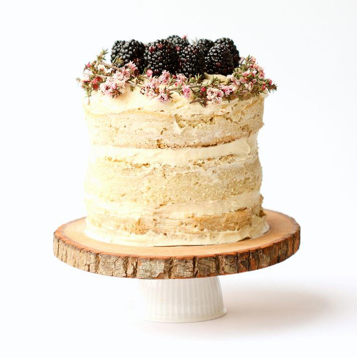 Tree Slice DIY Cake Stand
