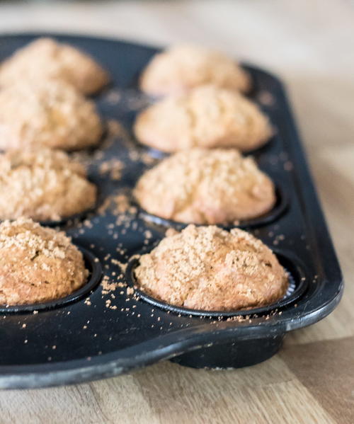 Sugar and Spice Pumpkin Butter Muffins