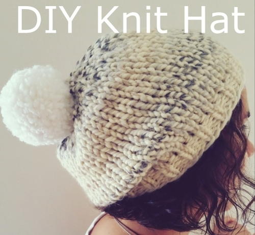 Marshmallow Fluff Chunky Hat