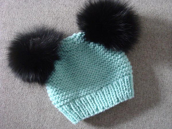 Ocean Top Knitted Baby Hat