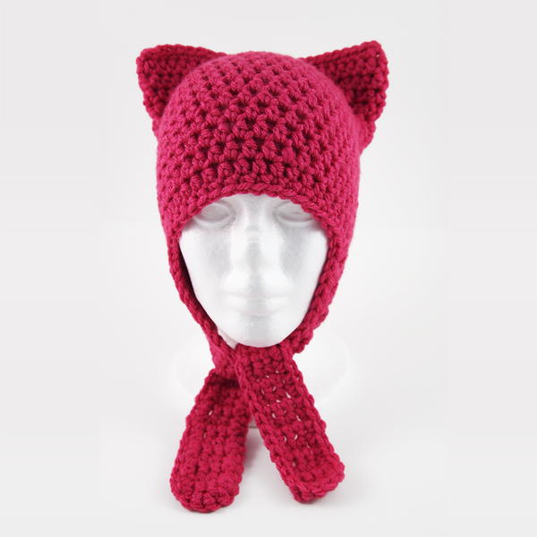 Cute and Easy Crochet Cat Hat