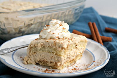 Cinnamon Tiramisu Dessert Lasagna