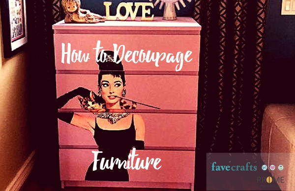 How to Decoupage Furniture