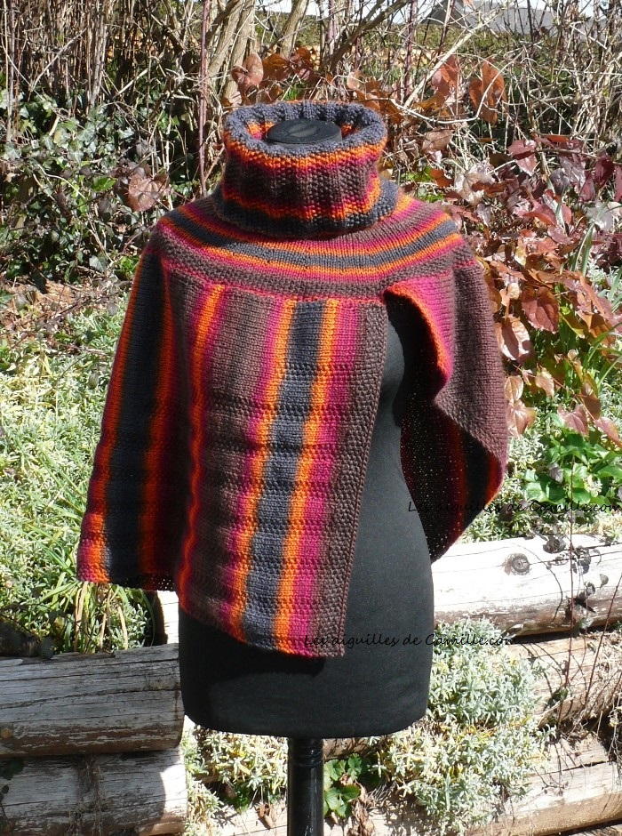 Poncho de cosecha de otoño