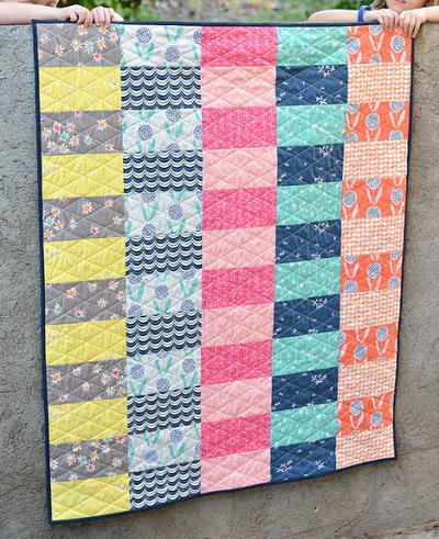 Simply Curious Baby Quilt Tutorial