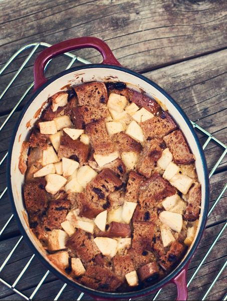 Apple Cinnamon Bread Pudding