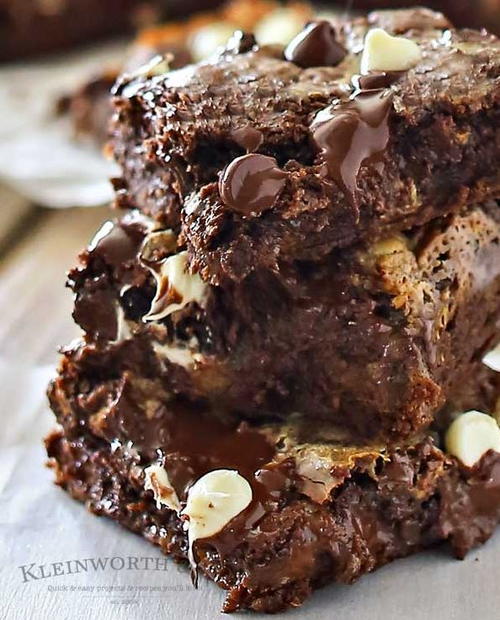 Easy Chocolate Cake Mix Bars