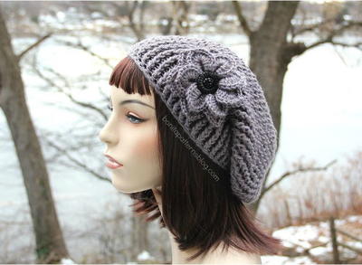 Slouchy Crochet Hat