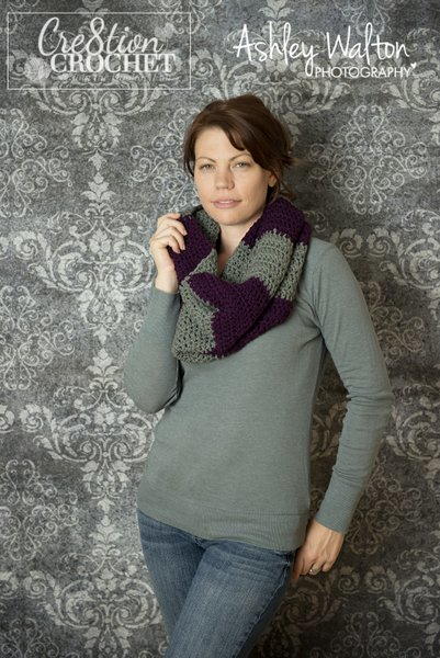 Easy Striped Cowl