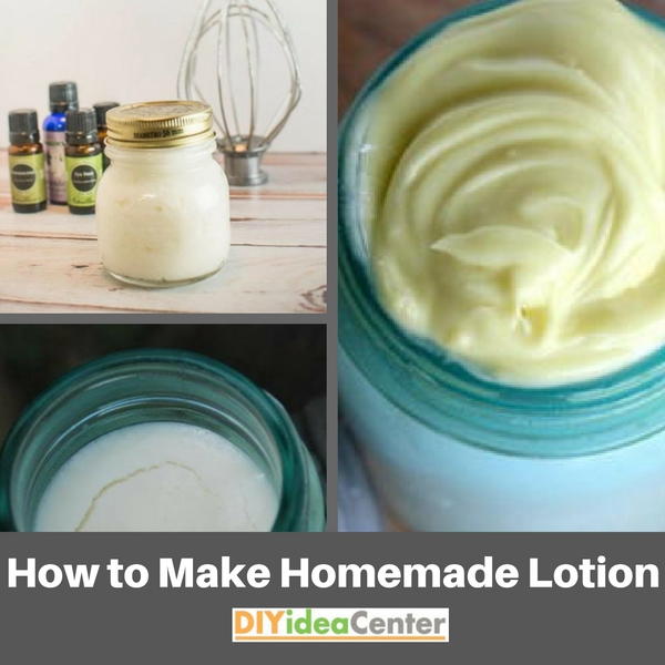 How to Make Homemade Lotion | DIYIdeaCenter.com