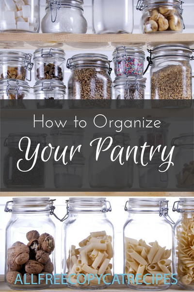 How to Organize Your Pantry