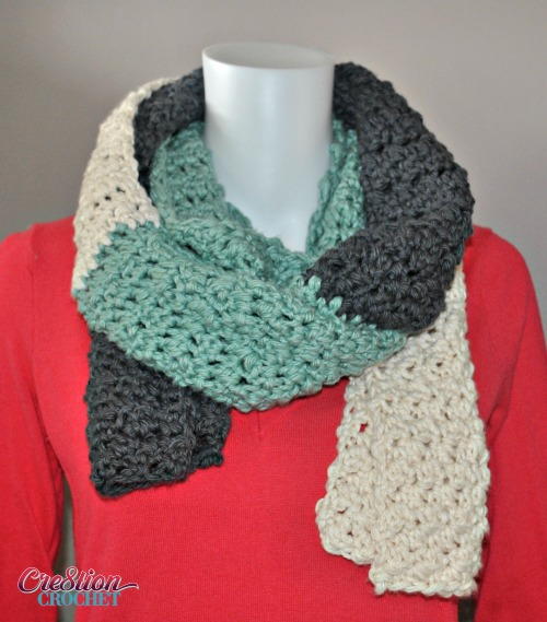 Mighty and Meaty Crochet Scarf