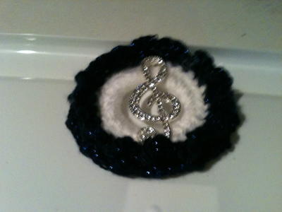 Linda's Musical Crochet Ornament