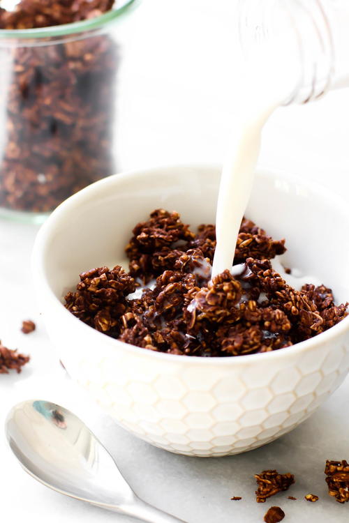 OilFree Chocolate Coconut Granola