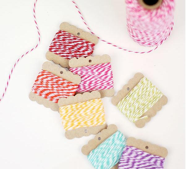 Make Your Own Paper Spools for Bakers Twine
