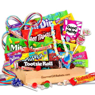 Gourmet Gift Baskets Nostalgic Candy Crate Review