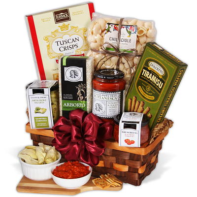 Gourmet Gift Baskets Table In Tuscany Italian Gift Basket Review