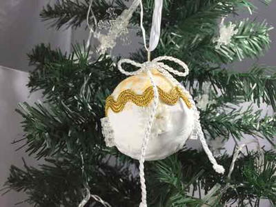 Christmas Snowball Ornament